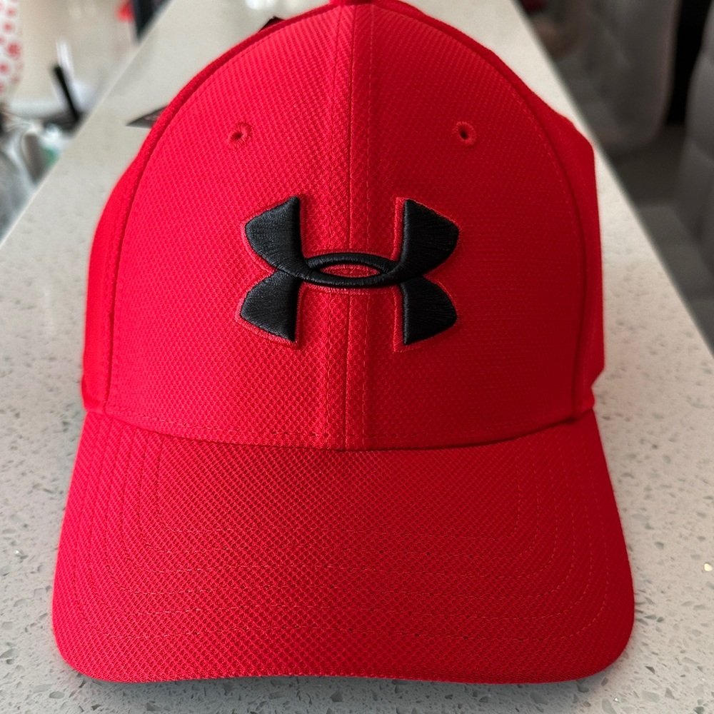 Under Armour Red Fitted Hat
